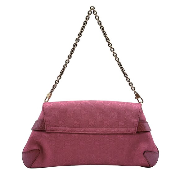 Vintage Gucci Tom Ford Era Horsebit Shoulder Bag & Clutch in Rare Pink - Picture 2 of 11